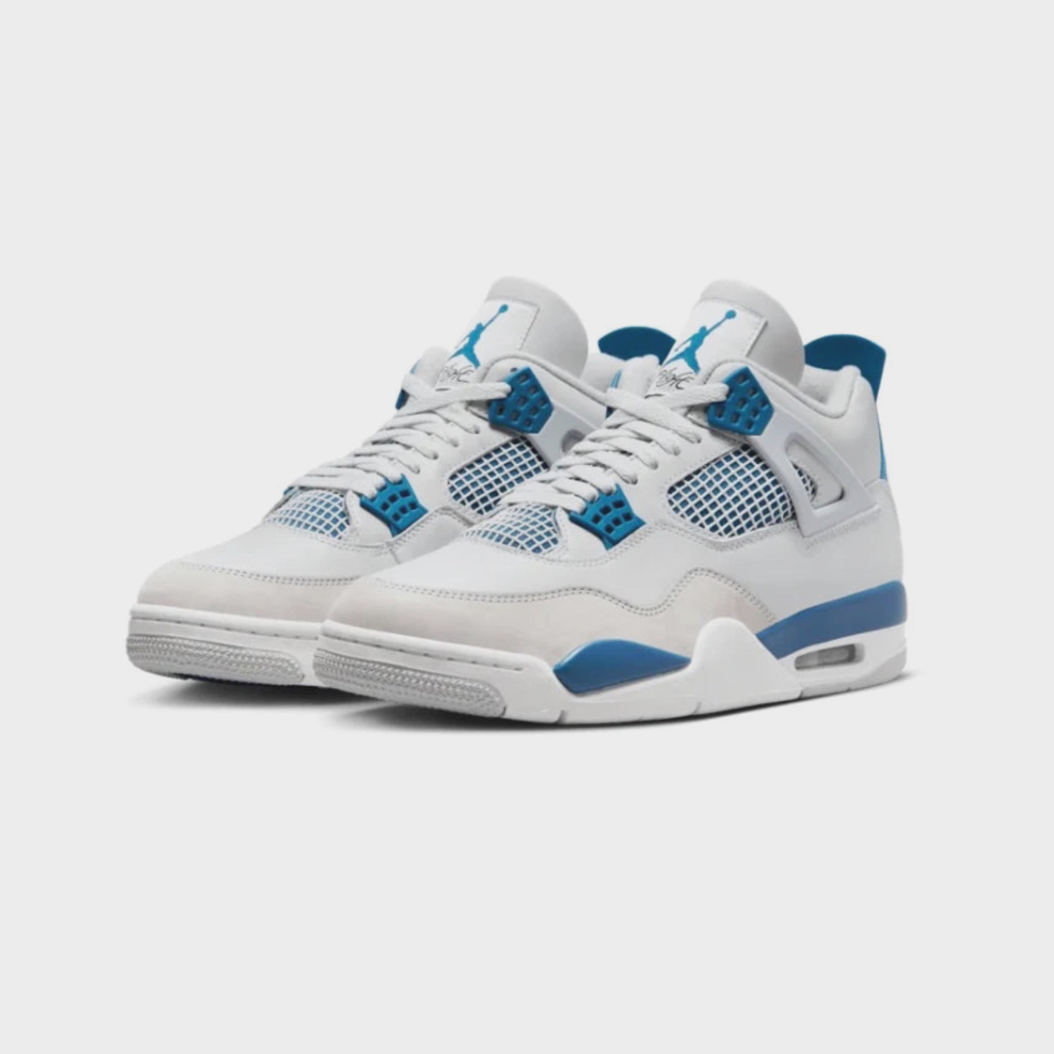 Air Jordan Retro 4 '' Military Blue '' Ath