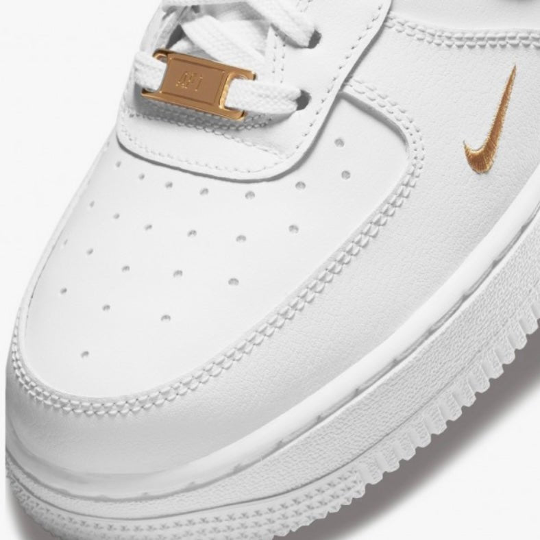 Nike Air Force 1 Low ‘07 “Essential White Black Gold”